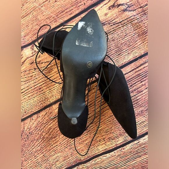 Topshop Pointy Toe, Ankle Strap Heels Size‎ 40 - Picture 7 of 9